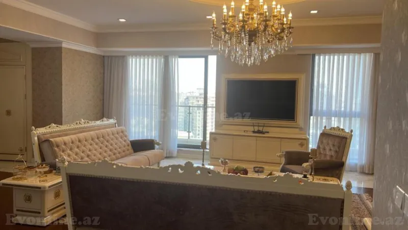 Kirayə verilir 6 otaqlı Mənzil Yeni tikili 400 m² Səbail r. - şəkil 7