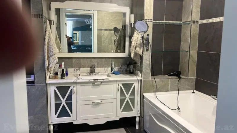 Kirayə verilir 6 otaqlı Mənzil Yeni tikili 400 m² Səbail r. - şəkil 17