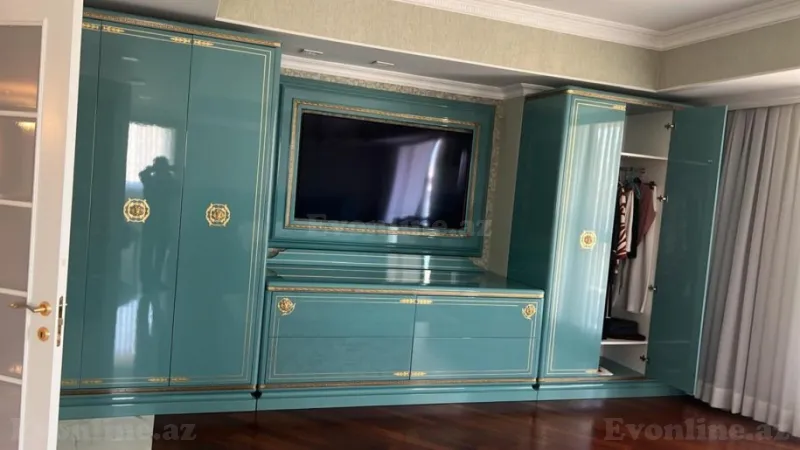 Kirayə verilir 6 otaqlı Mənzil Yeni tikili 400 m² Səbail r. - şəkil 19