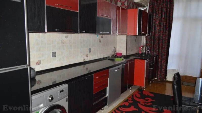 Kirayə verilir 4 otaqlı Mənzil Yeni tikili 150 m² İnşaatçılar m. - şəkil 14