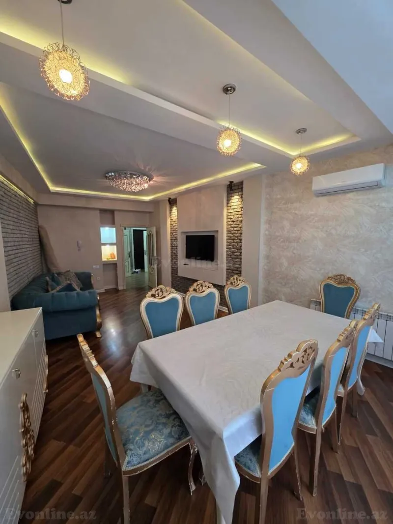 3 otaqlı Mənzil 100 m² Nizami m. Kirayə verilir