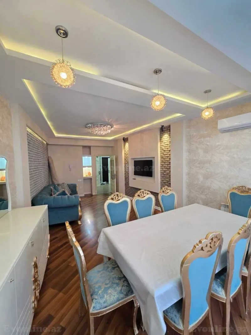 Kirayə verilir 3 otaqlı Mənzil Yeni tikili 100 m² Nizami m. - şəkil 12