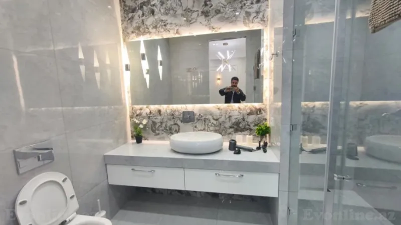 Kirayə verilir 4 otaqlı Mənzil Yeni tikili 200 m² Xətai r. - şəkil 8