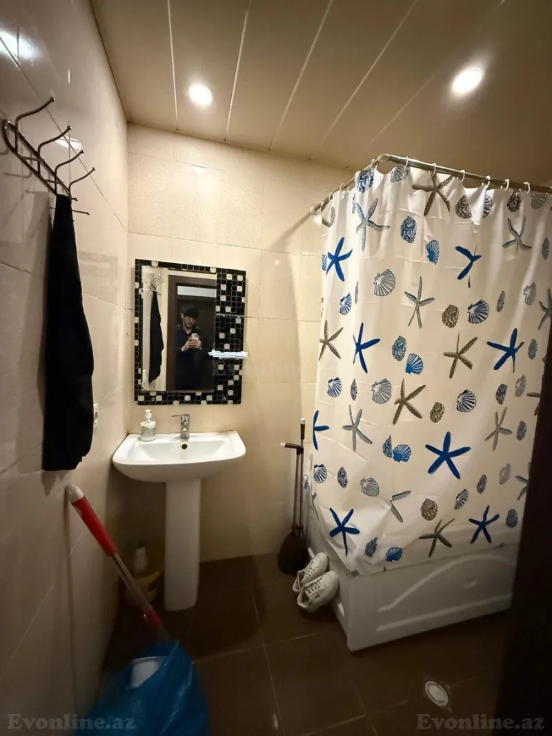 Kirayə verilir 1 otaqlı Mənzil Yeni tikili 55 m² Yasamal - şəkil 2