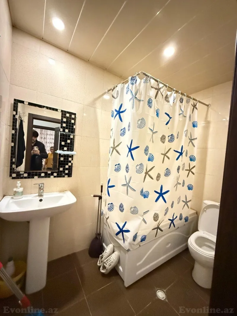 Kirayə verilir 1 otaqlı Mənzil Yeni tikili 55 m² Yasamal - şəkil 6