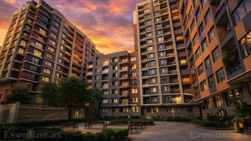 Satılır 2 otaqlı Mənzil Yeni tikili 65 m² Nərimanov r. - şəkil 2