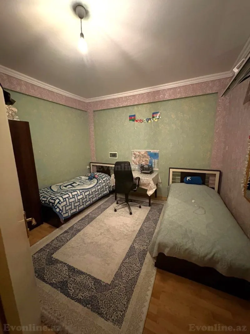 Satılır 3 otaqlı Mənzil Yeni tikili 125 m² İnşaatçılar m. - şəkil 4