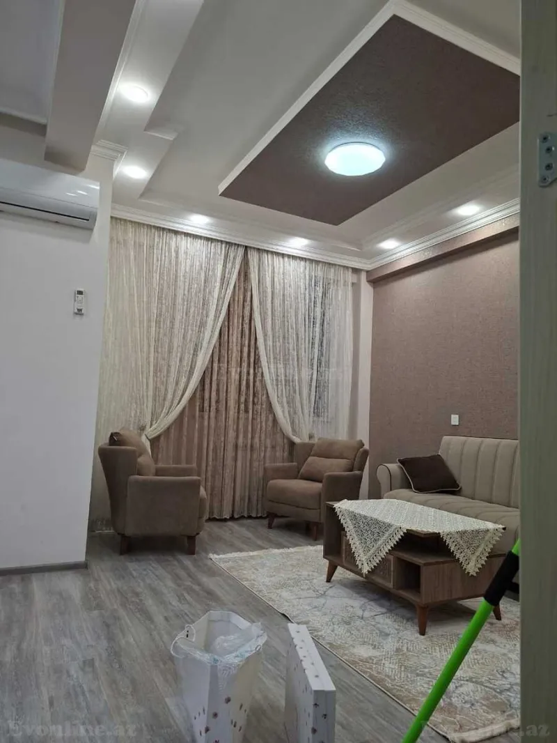 Kirayə verilir 2 otaqlı Mənzil Yeni tikili 65 m² Xətai m. - şəkil 2