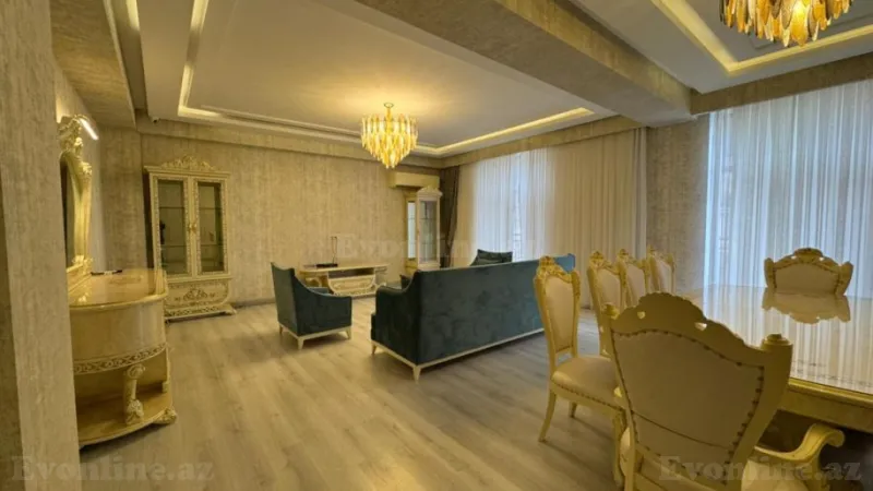 3 otaqlı Mənzil 180 m² Xətai r. Kirayə verilir