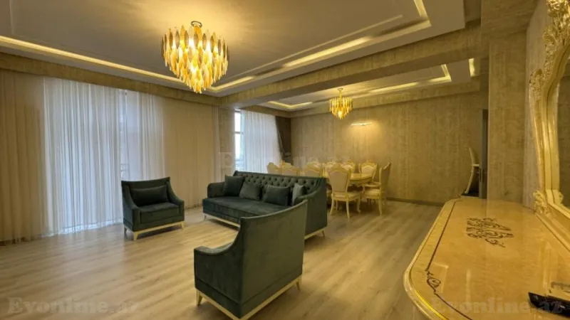 Kirayə verilir 3 otaqlı Mənzil Yeni tikili 180 m² Xətai r. - şəkil 2