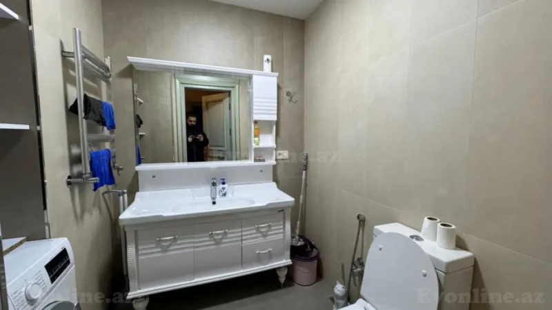 Kirayə verilir 3 otaqlı Mənzil Yeni tikili 180 m² Xətai r. - şəkil 13