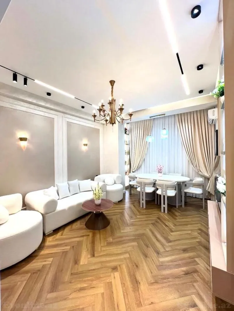 2 otaqlı Mənzil 80 m² Elmlər Akademiyası m. Kirayə verilir