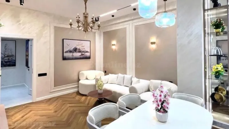 Kirayə verilir 2 otaqlı Mənzil Yeni tikili 80 m² Elmlər Akademiyası m. - şəkil 2