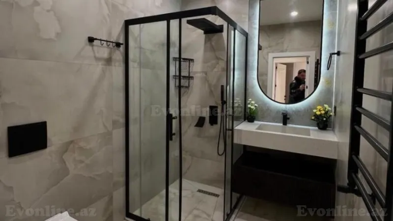 Kirayə verilir 2 otaqlı Mənzil Yeni tikili 80 m² Elmlər Akademiyası m. - şəkil 8