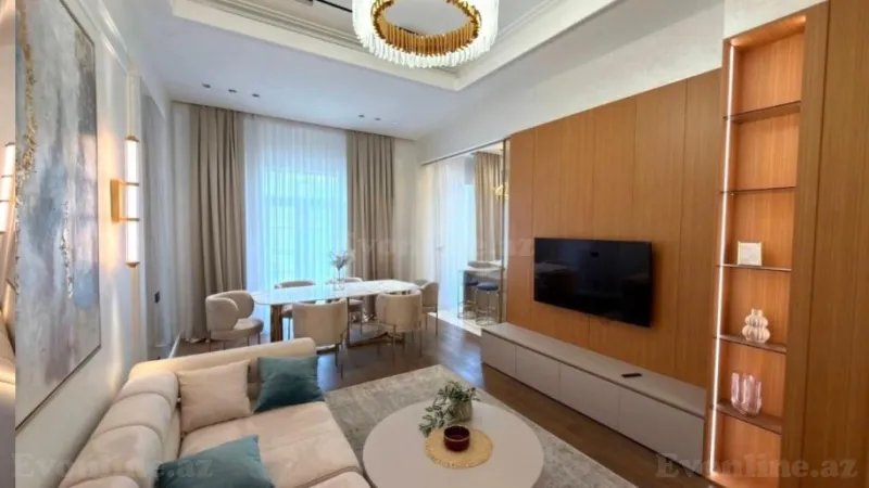 Kirayə verilir 3 otaqlı Mənzil Yeni tikili 150 m² Xətai m. - şəkil 2