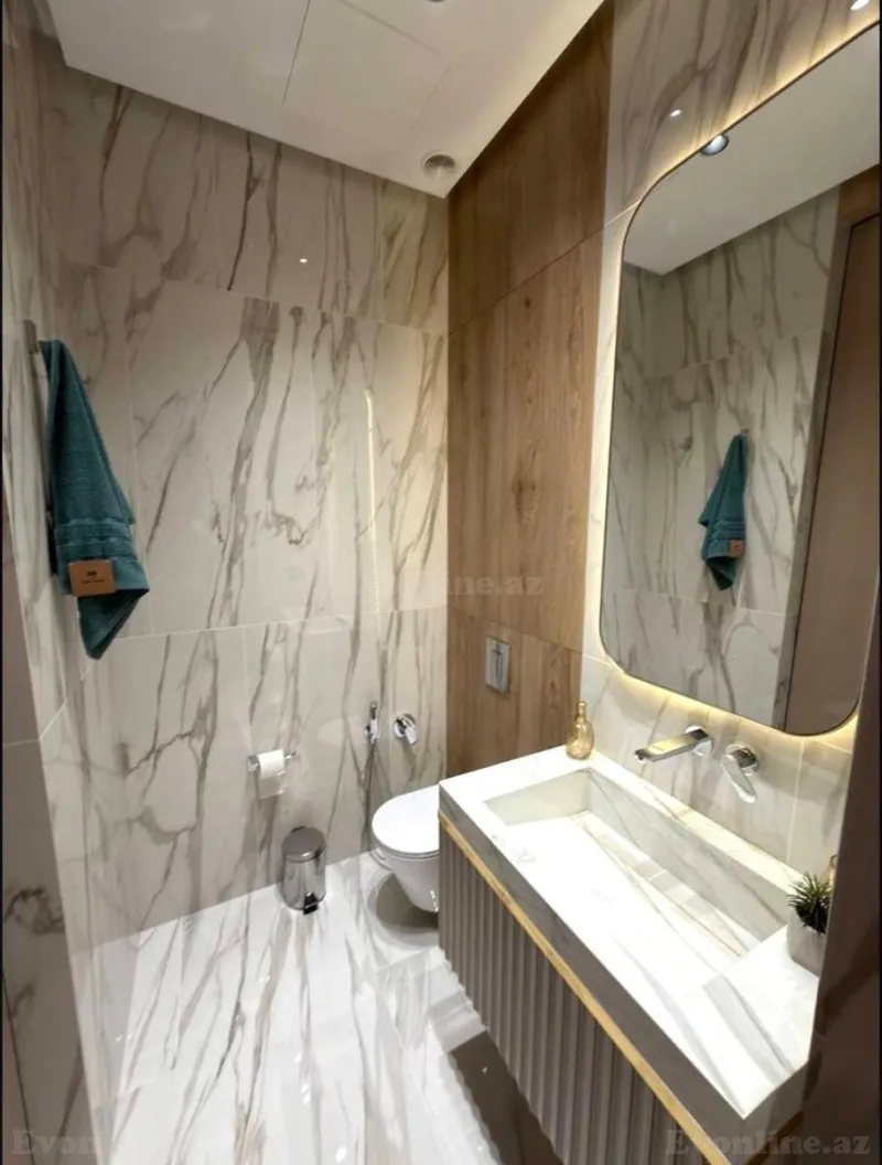 Kirayə verilir 3 otaqlı Mənzil Yeni tikili 150 m² Xətai m. - şəkil 14