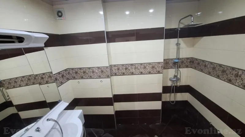 Kirayə verilir 3 otaqlı Mənzil Yeni tikili 126 m² Nərimanov r. - şəkil 4