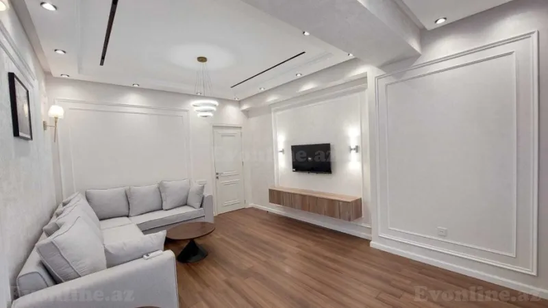 Kirayə verilir 3 otaqlı Mənzil Yeni tikili 120 m² Nərimanov r. - şəkil 2