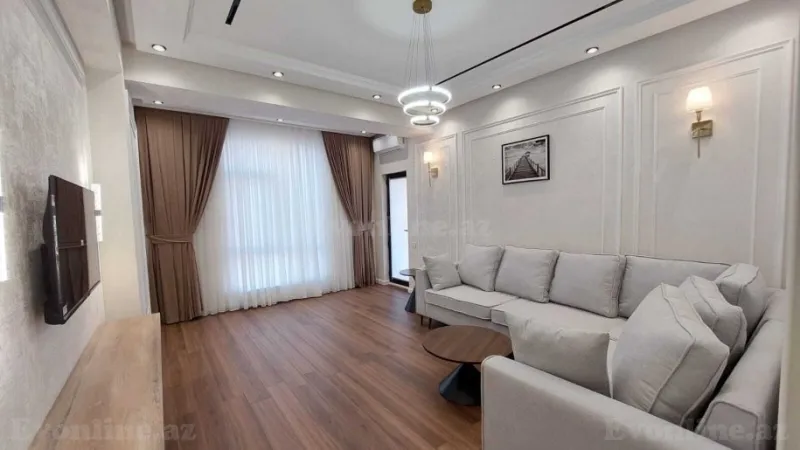 Kirayə verilir 3 otaqlı Mənzil Yeni tikili 120 m² Nərimanov r. - şəkil 4