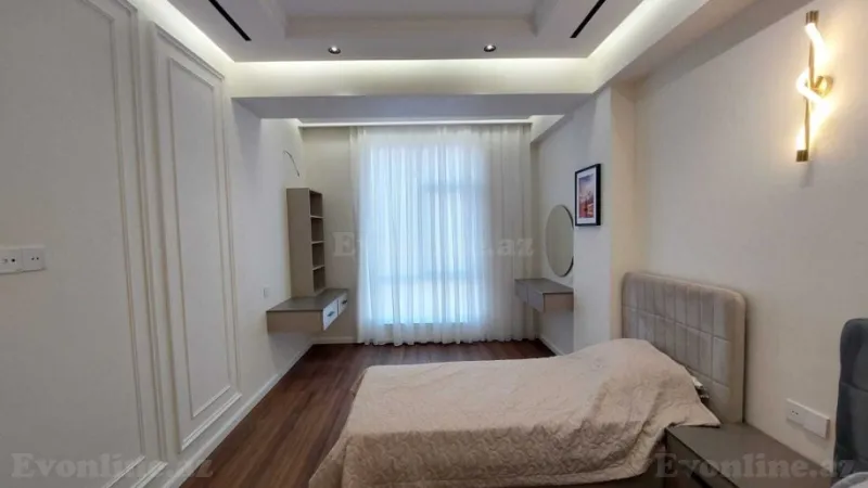 Kirayə verilir 3 otaqlı Mənzil Yeni tikili 120 m² Nərimanov r. - şəkil 16