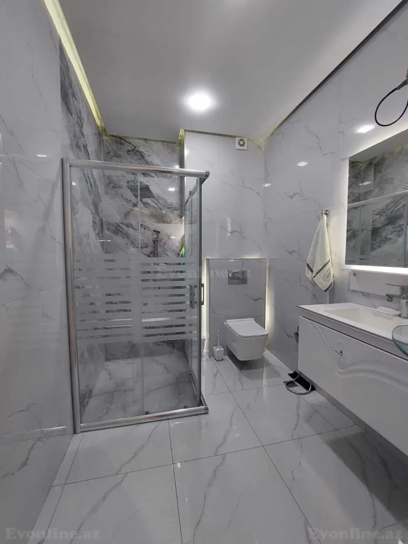 Kirayə verilir 3 otaqlı Mənzil Yeni tikili 120 m² Nərimanov r. - şəkil 22