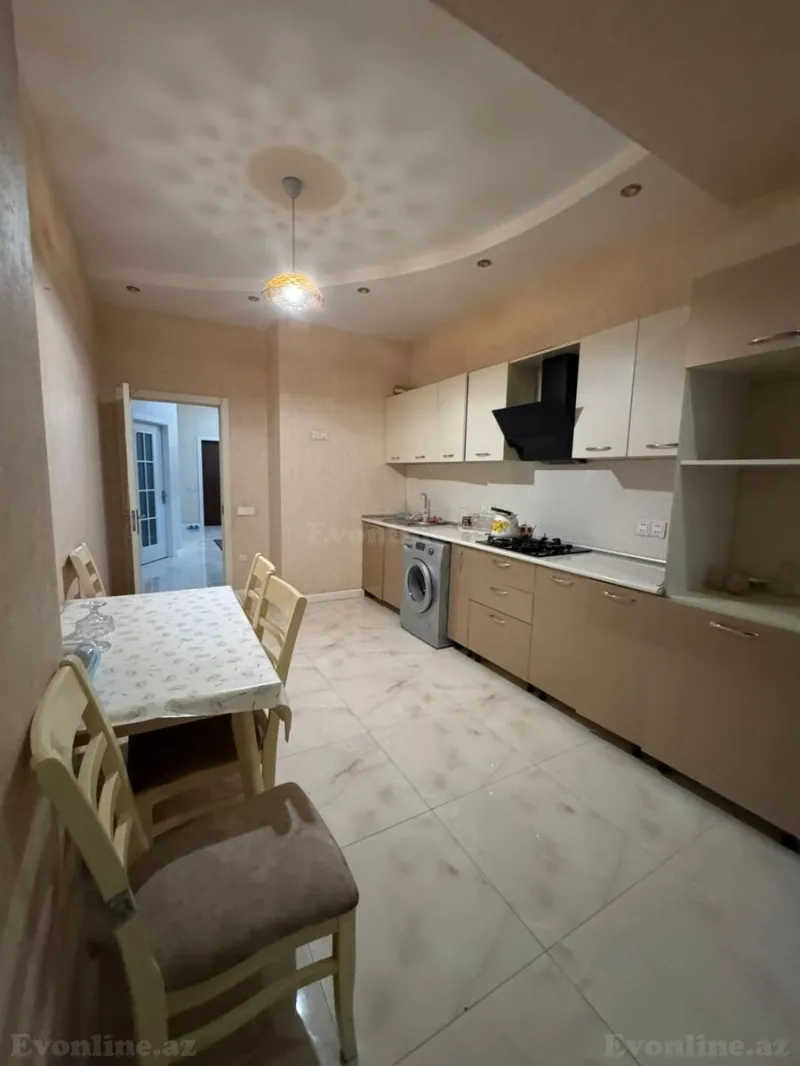 Kirayə verilir 3 otaqlı Mənzil Yeni tikili 105 m² Nərimanov r. - şəkil 2