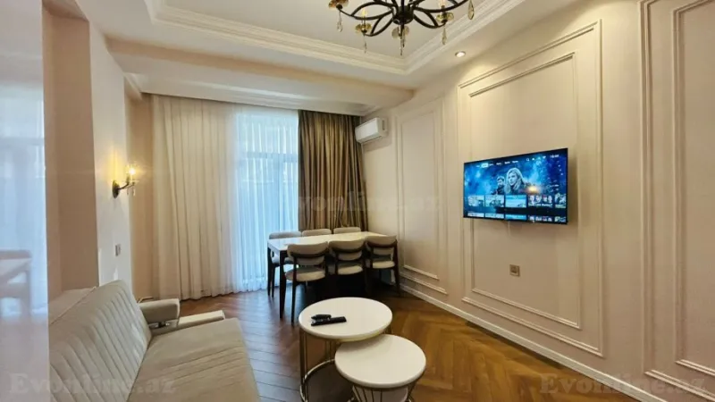 Kirayə verilir 2 otaqlı Mənzil Yeni tikili 58 m² Nəsimi r. - şəkil 2