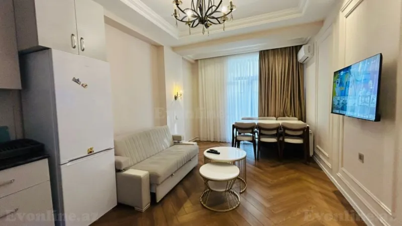 Kirayə verilir 2 otaqlı Mənzil Yeni tikili 58 m² Nəsimi r. - şəkil 4