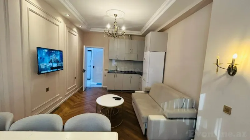 Kirayə verilir 2 otaqlı Mənzil Yeni tikili 58 m² Nəsimi r. - şəkil 5