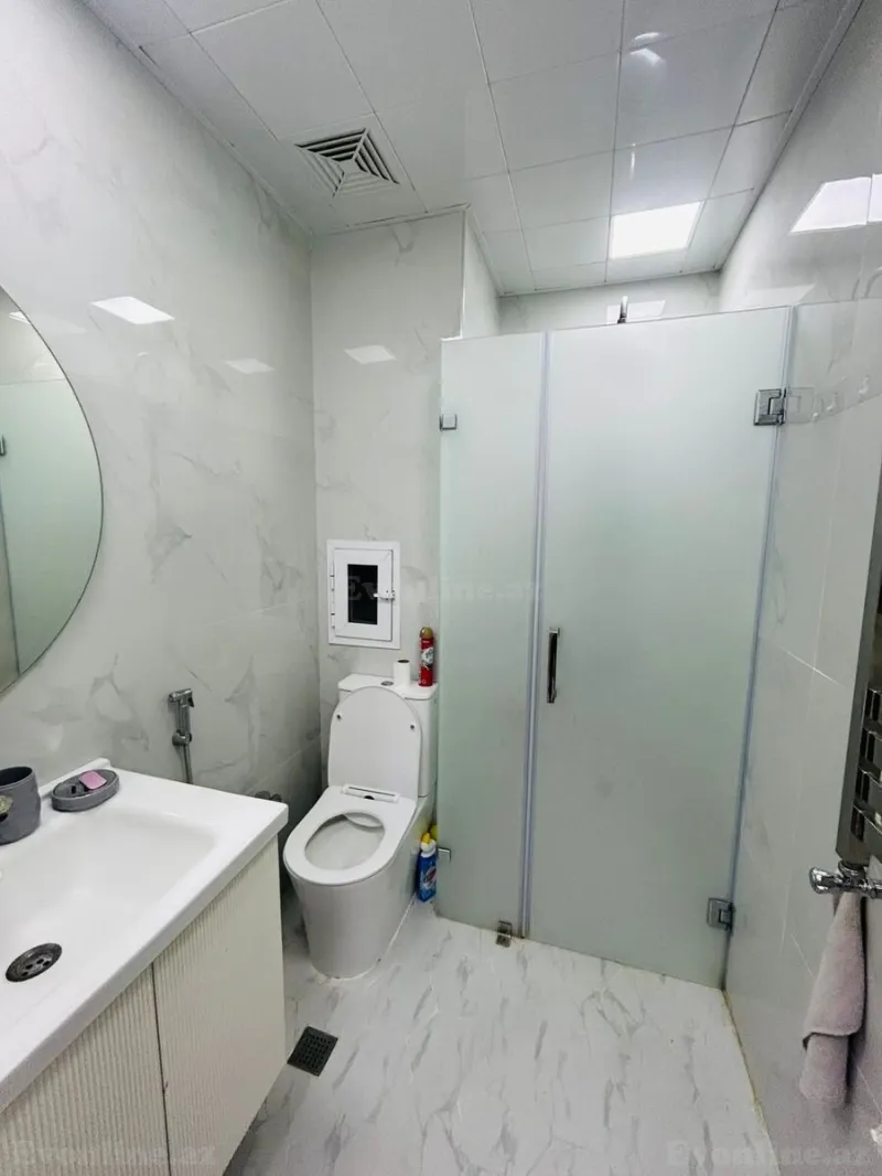 Kirayə verilir 2 otaqlı Mənzil Yeni tikili 58 m² Nəsimi r. - şəkil 13