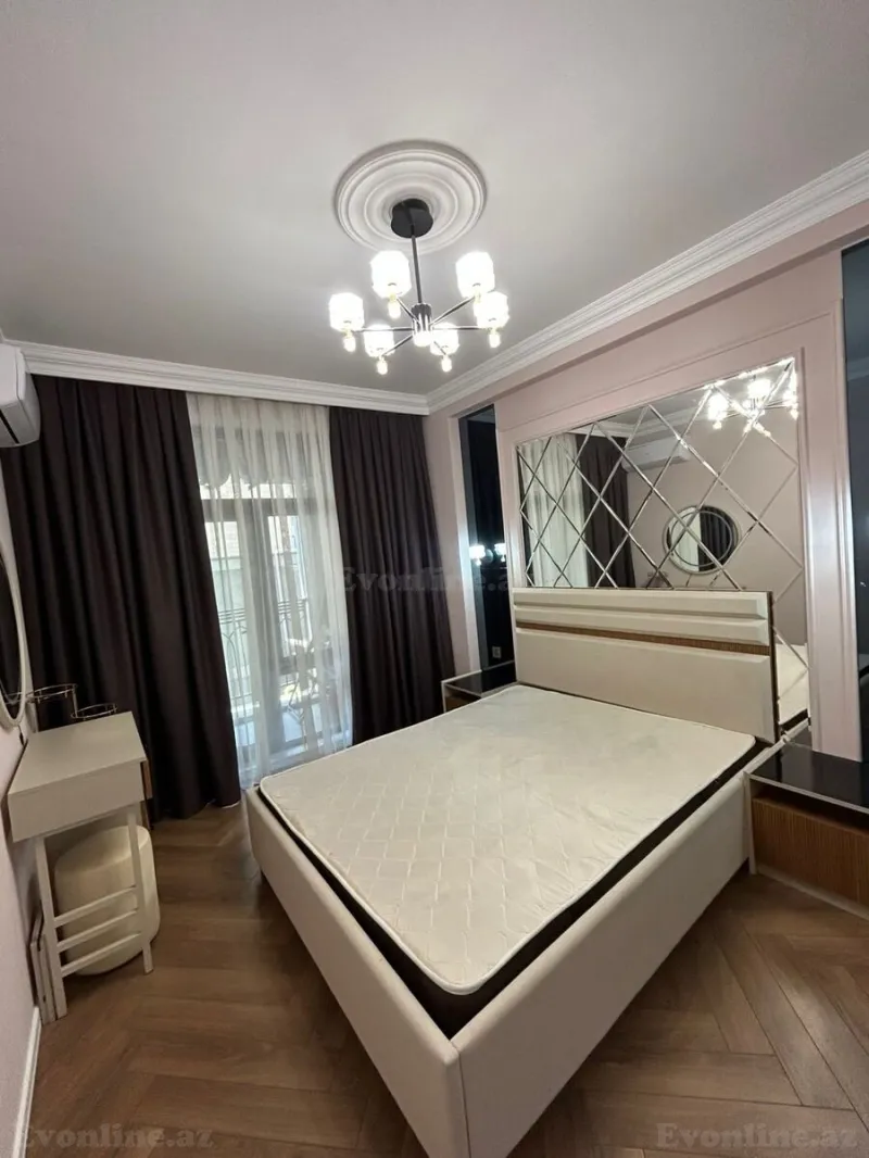 Kirayə verilir 2 otaqlı Mənzil Yeni tikili 58 m² Nəsimi r. - şəkil 17