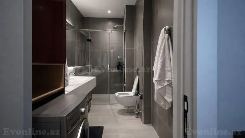 Kirayə verilir 3 otaqlı Mənzil Yeni tikili 135 m² Sabunçu r. - şəkil 7