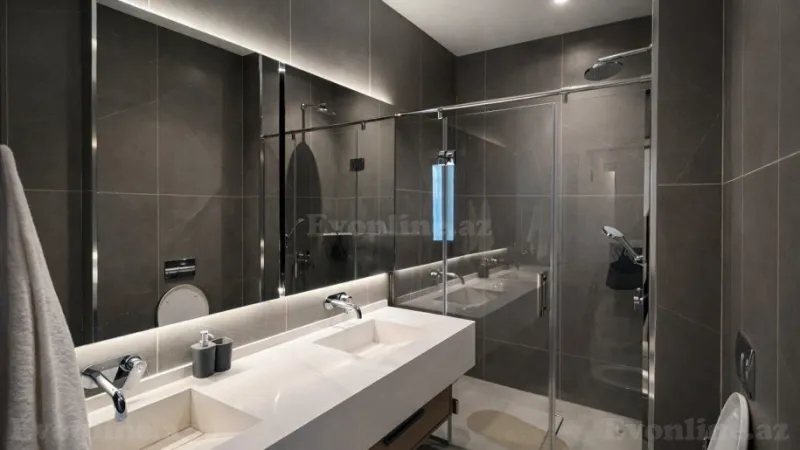 Kirayə verilir 3 otaqlı Mənzil Yeni tikili 135 m² Sabunçu r. - şəkil 8