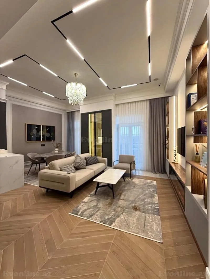 2 otaqlı Mənzil 77 m² Nizami m. Kirayə verilir
