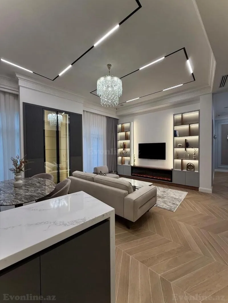 Kirayə verilir 2 otaqlı Mənzil Yeni tikili 77 m² Nizami m. - şəkil 4