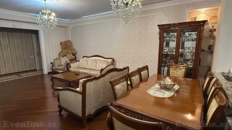 Satılır 3 otaqlı Mənzil Yeni tikili 140 m² Memar Əcəmi m. - şəkil 3