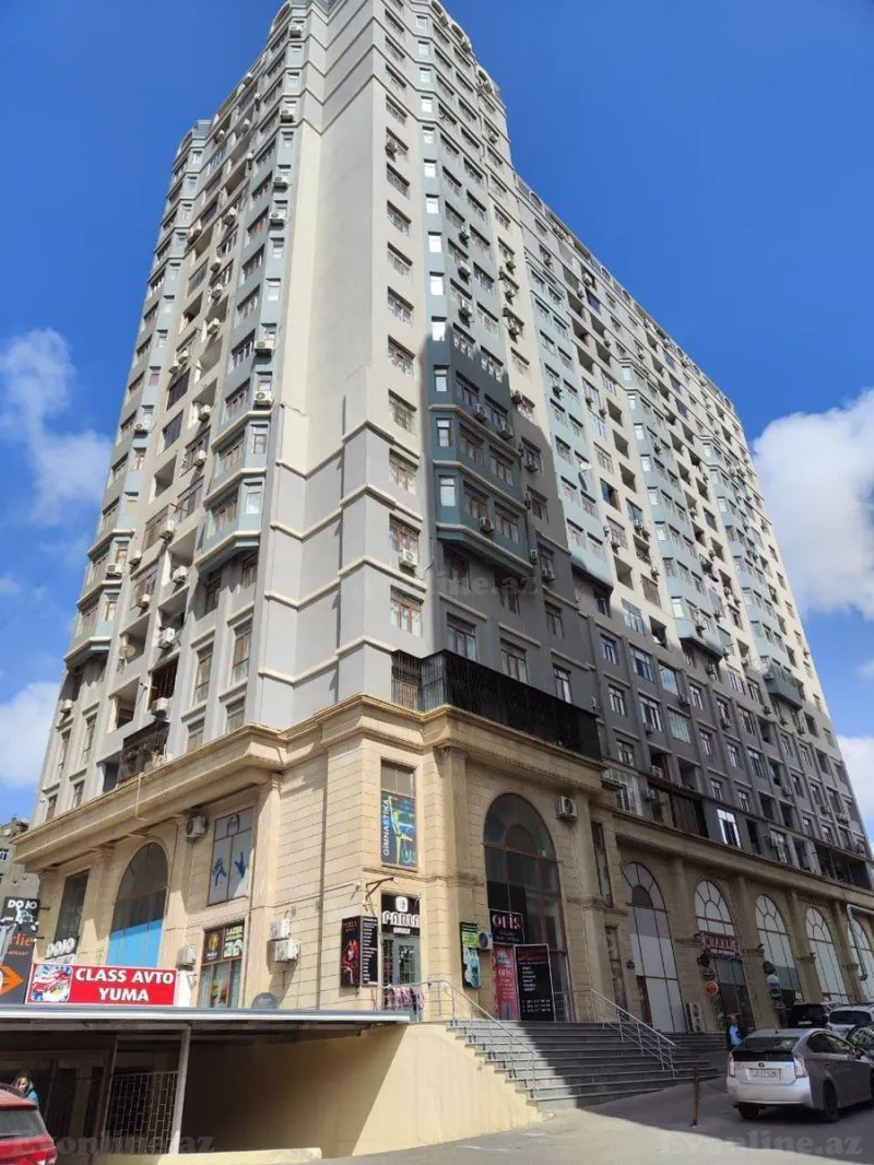 2 otaqlı Mənzil 64.7 m² Nizami r. Satılır