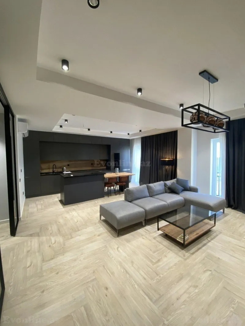 Kirayə verilir 2 otaqlı Mənzil Yeni tikili 90 m² Xətai r. - şəkil 3