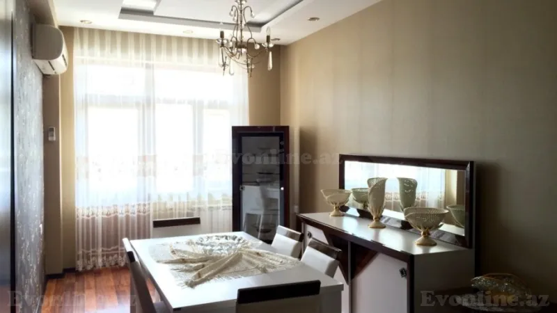 Satılır 3 otaqlı Mənzil Yeni tikili 120 m² Nəsimi r. - şəkil 2