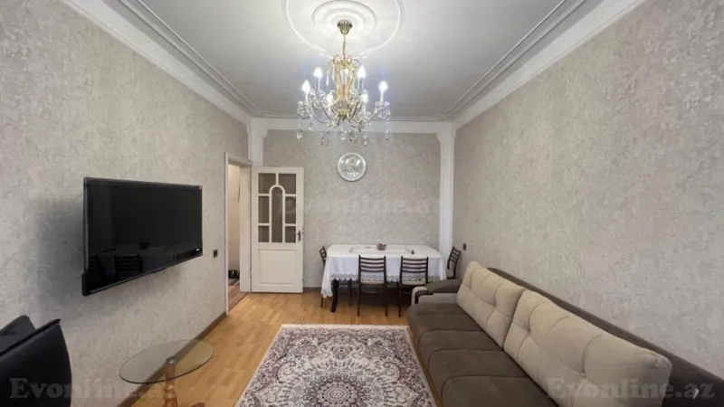 Satılır 2 otaqlı Mənzil Köhnə tikili 60 m² Xətai r. - şəkil 2