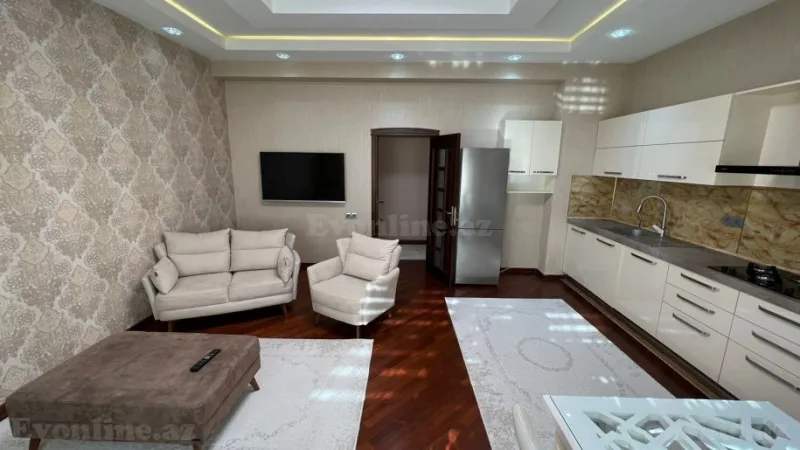 Kirayə verilir 3 otaqlı Mənzil Yeni tikili 100 m² Nizami m. - şəkil 3