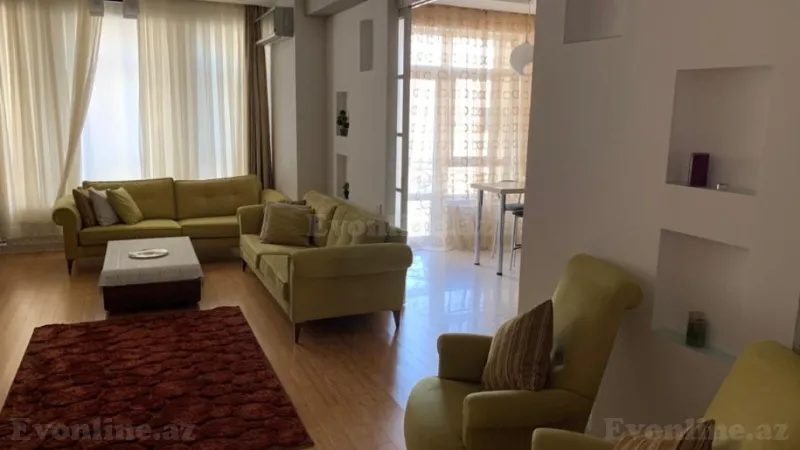 Satılır 3 otaqlı Mənzil Yeni tikili 130 m² 8 Noyabr m. - şəkil 3