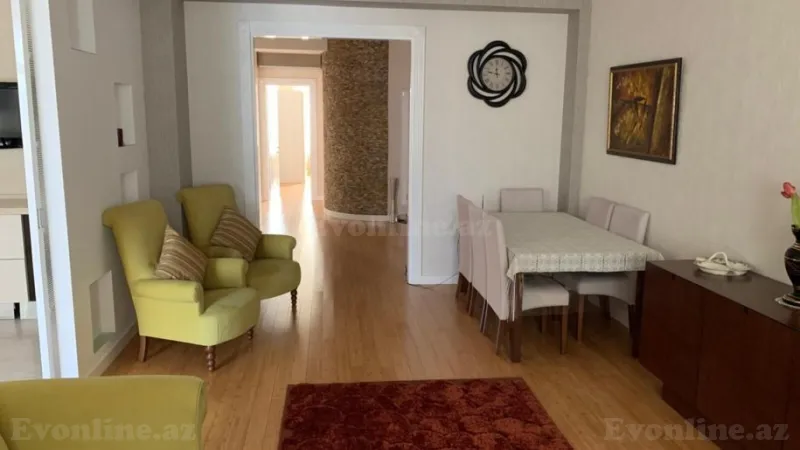 Satılır 3 otaqlı Mənzil Yeni tikili 130 m² 8 Noyabr m. - şəkil 4