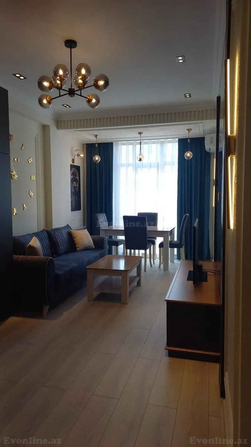 Kirayə verilir 2 otaqlı Mənzil Yeni tikili 60 m² 8-ci mikrorayon - şəkil 10