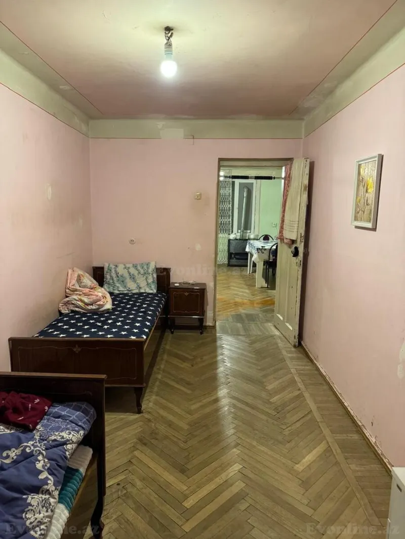 Satılır 3 otaqlı Mənzil Köhnə tikili 65 m² İnşaatçılar m. - şəkil 6