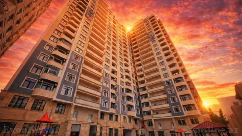 4 otaqlı Mənzil 164 m² Nəsimi r. Satılır