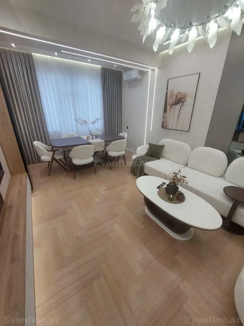 Satılır 3 otaqlı Mənzil Yeni tikili 124 m² Nəriman Nərimanov m. - şəkil 2