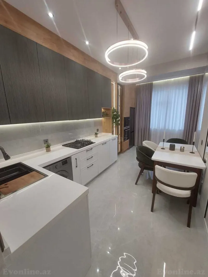 Satılır 3 otaqlı Mənzil Yeni tikili 124 m² Nəriman Nərimanov m. - şəkil 8