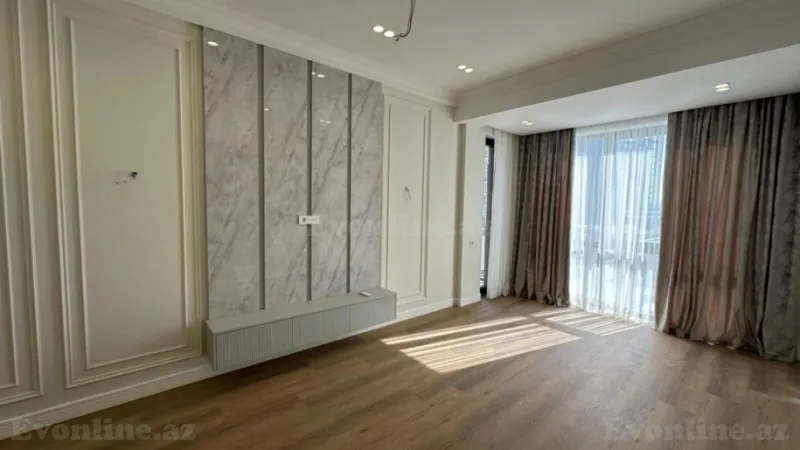 Satılır 2 otaqlı Mənzil Yeni tikili 79.3 m² Nərimanov r. - şəkil 2