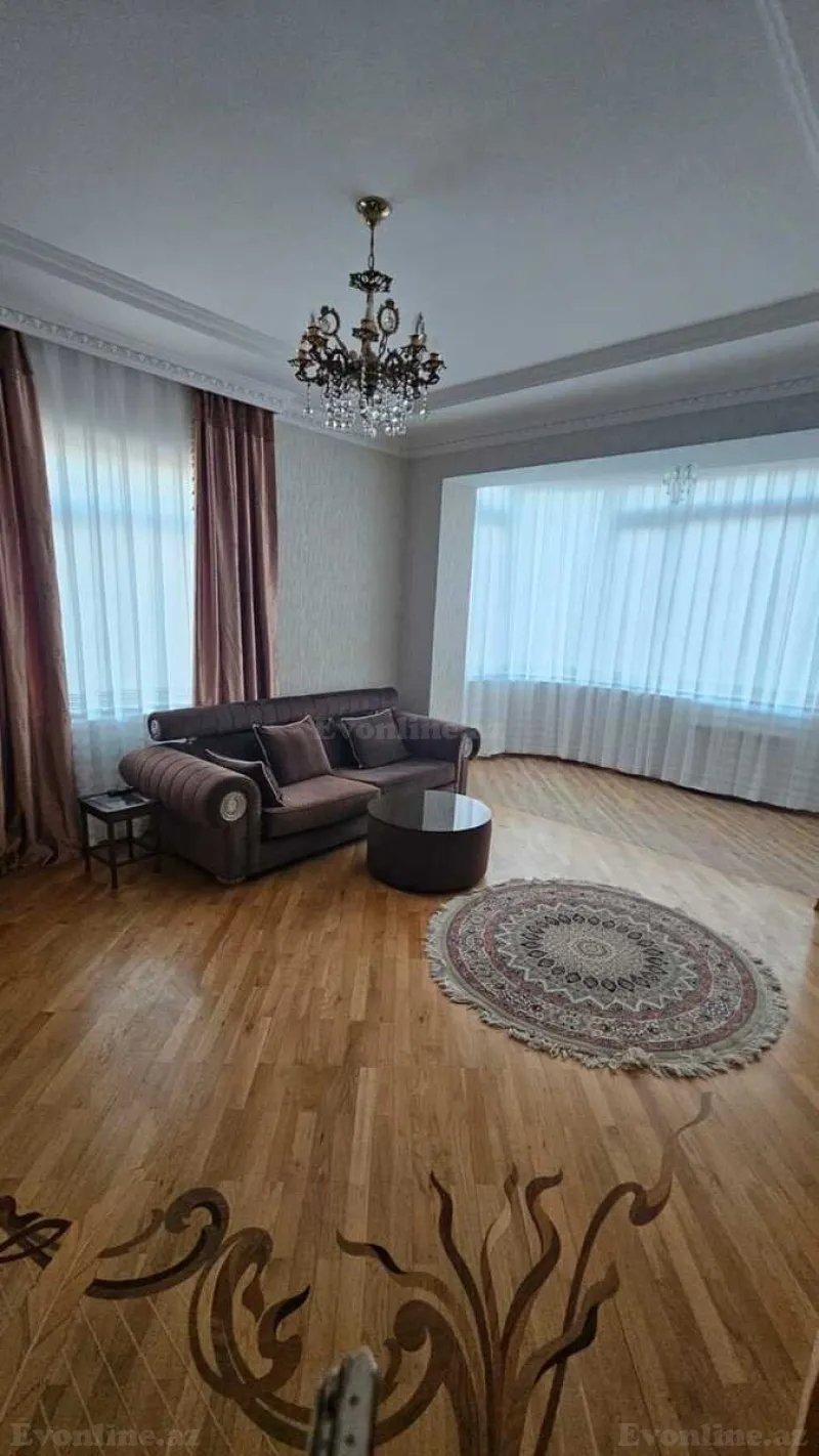 Kirayə verilir 3 otaqlı Mənzil Yeni tikili 130 m² Nərimanov r. - şəkil 3